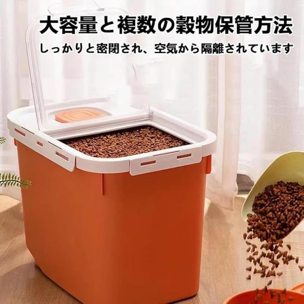 Amazon.co.jp: Zxyler 10kg真空ペットフードストッカー 密閉性卓越！犬